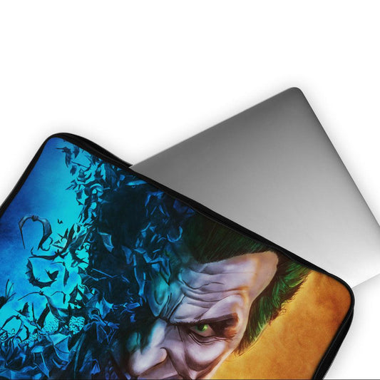 Joker Supervillian Face Laptop Sleeve Protective Cover-Oxvistore