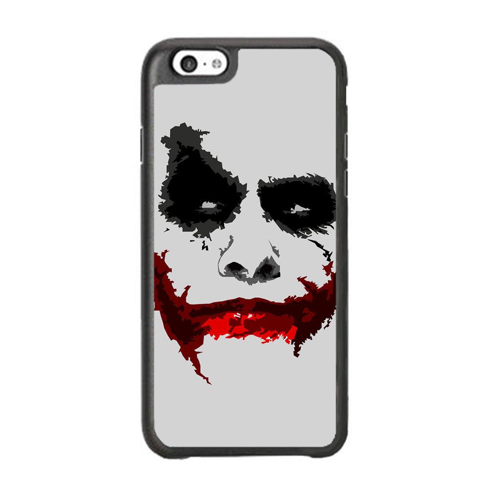 Joker Face of Seriousness iPhone 6 Plus | 6s Plus Case-Rubber Black (2D Case)-Oxvistore