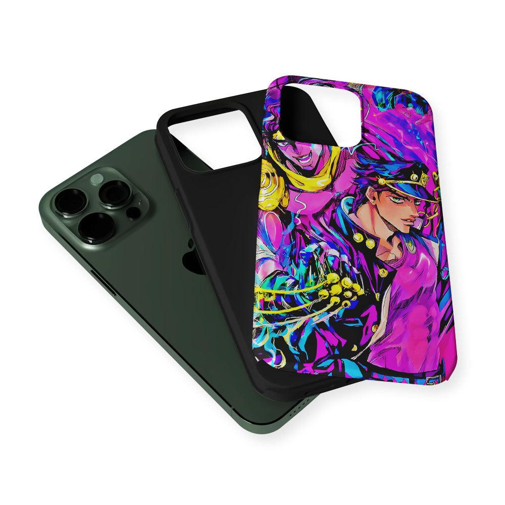 Jotaro Kujo Jojo 2 in 1 Tough Phone Case-Oxvistore