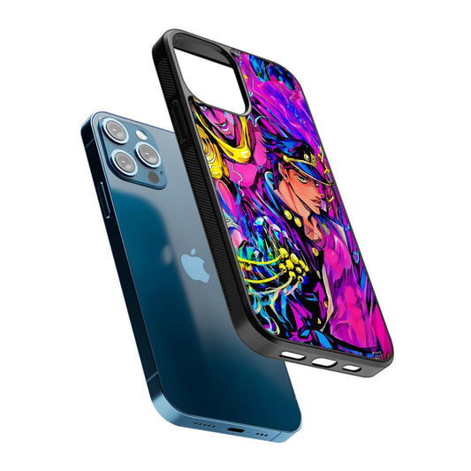 Jotaro Kujo Jojo 2D Rubber Phone Case-Oxvistore