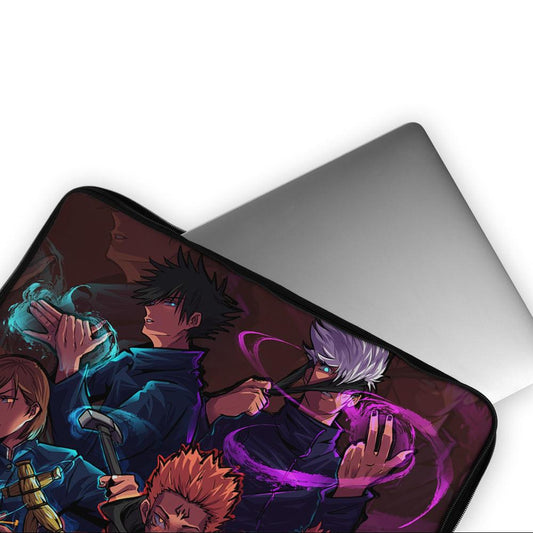 Jujustu Kaisen Characters Laptop Sleeve Protective Cover-Oxvistore