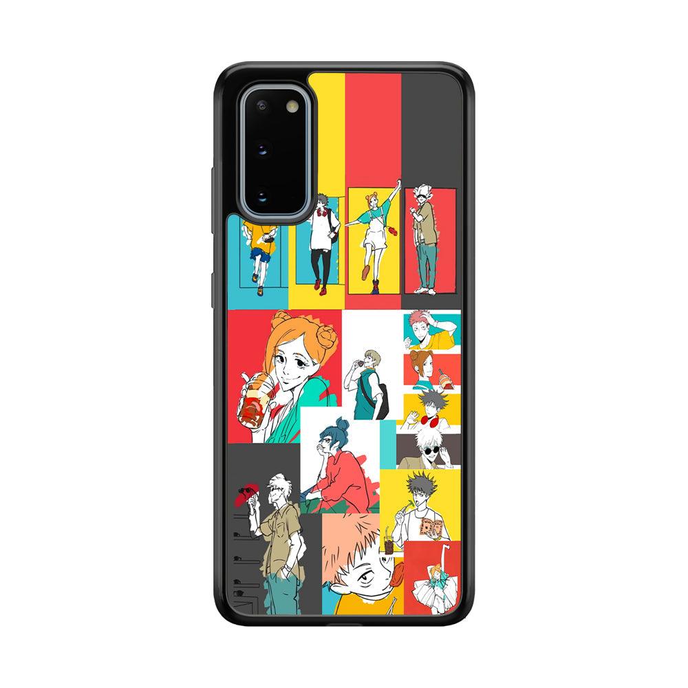Jujutsu Kaisen Joy of Young People Samsung Galaxy S20 Case-Rubber Black (2D Case)-Oxvistore