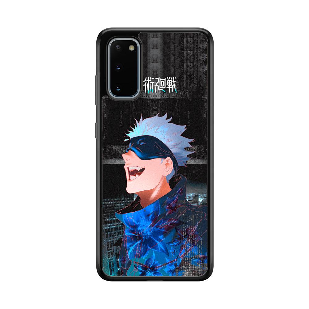Jujutsu Kaisen Satoru Superiority Samsung Galaxy S20 Case-Rubber Black (2D Case)-Oxvistore