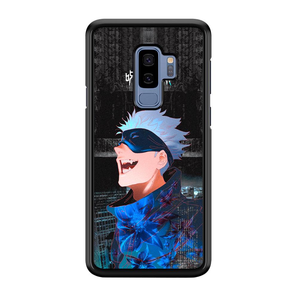 Jujutsu Kaisen Satoru Superiority Samsung Galaxy S9 Plus Case-Rubber Black (2D Case)-Oxvistore