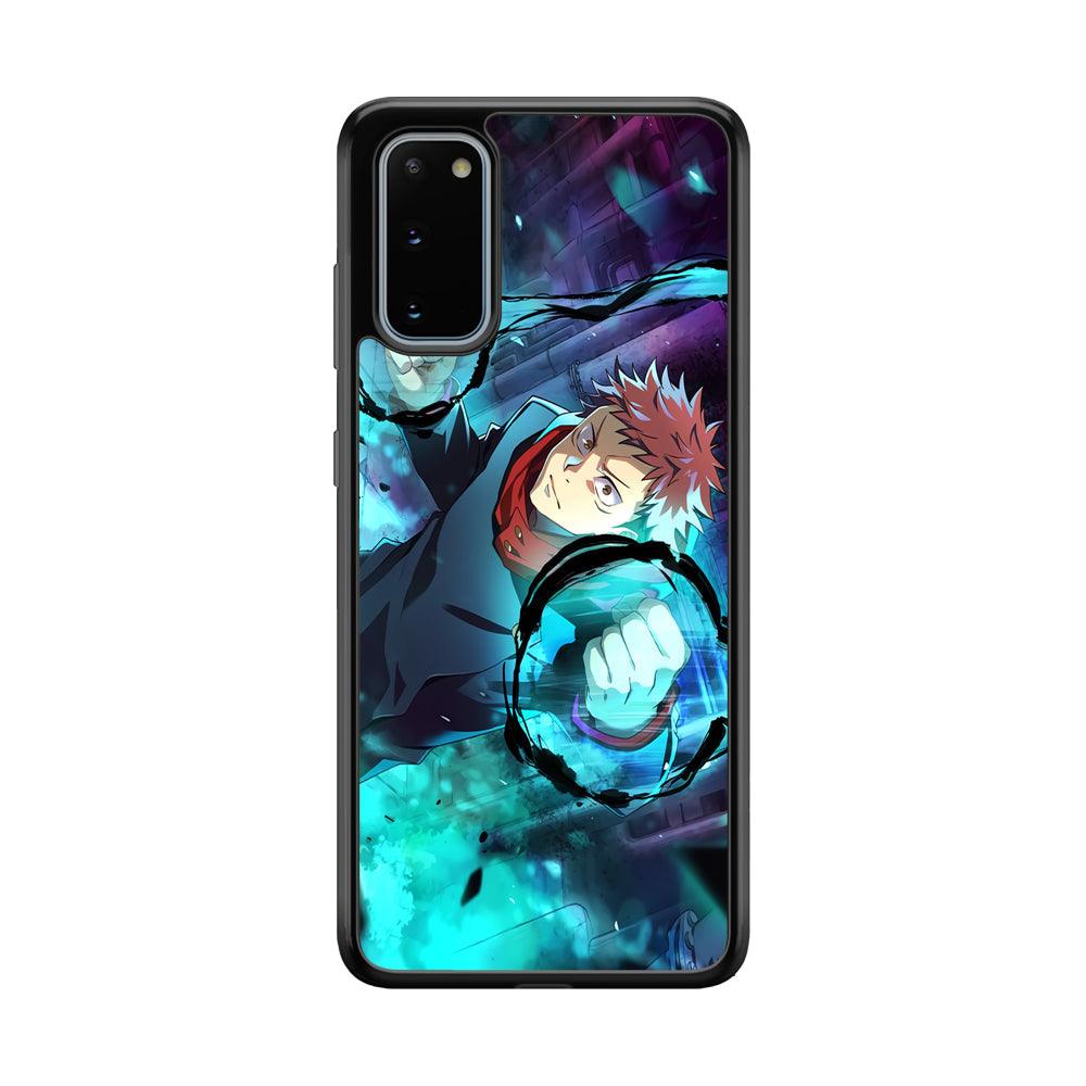 Jujutsu Kaisen Sukuna Release The Curse Samsung Galaxy S20 Case-Rubber Black (2D Case)-Oxvistore
