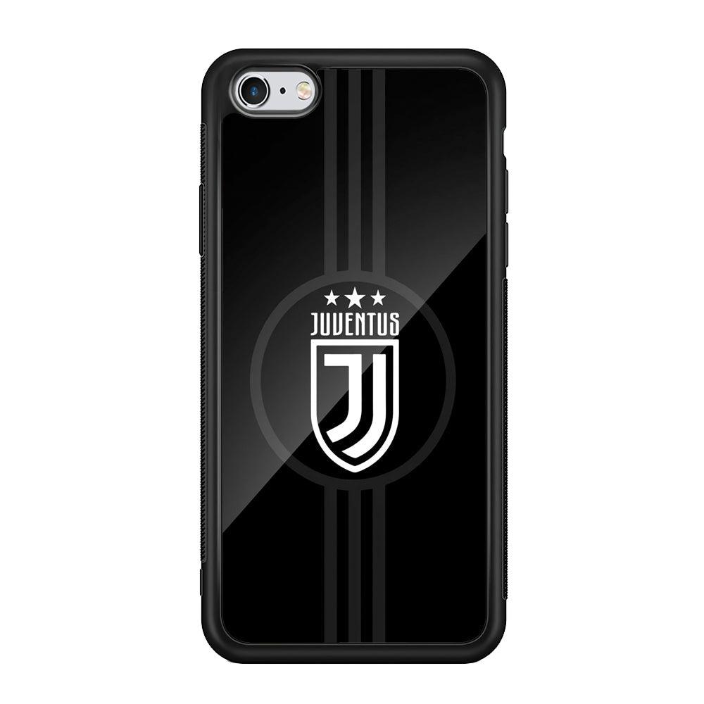 Juventus Shine on Black iPhone 6 Plus | 6s Plus Case-Rubber Black (2D Case)-Oxvistore