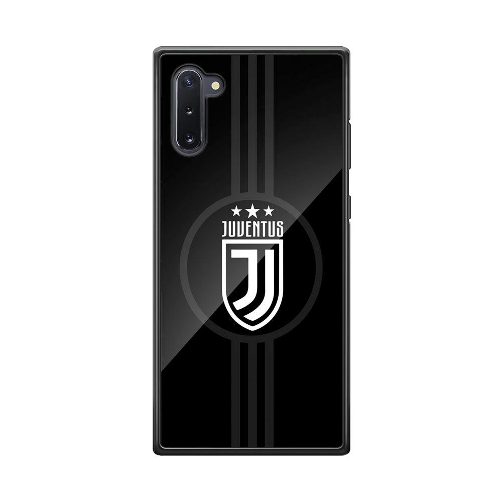 Juventus Shine on Black Samsung Galaxy Note 10 Case-Rubber Black (2D Case)-Oxvistore