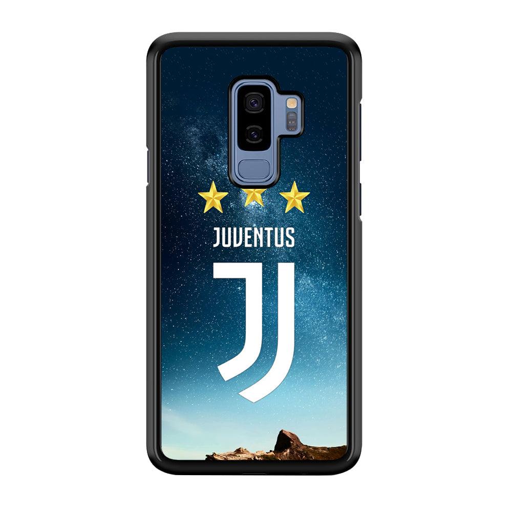 Juventus Star in The Sky Samsung Galaxy S9 Plus Case-Rubber Black (2D Case)-Oxvistore