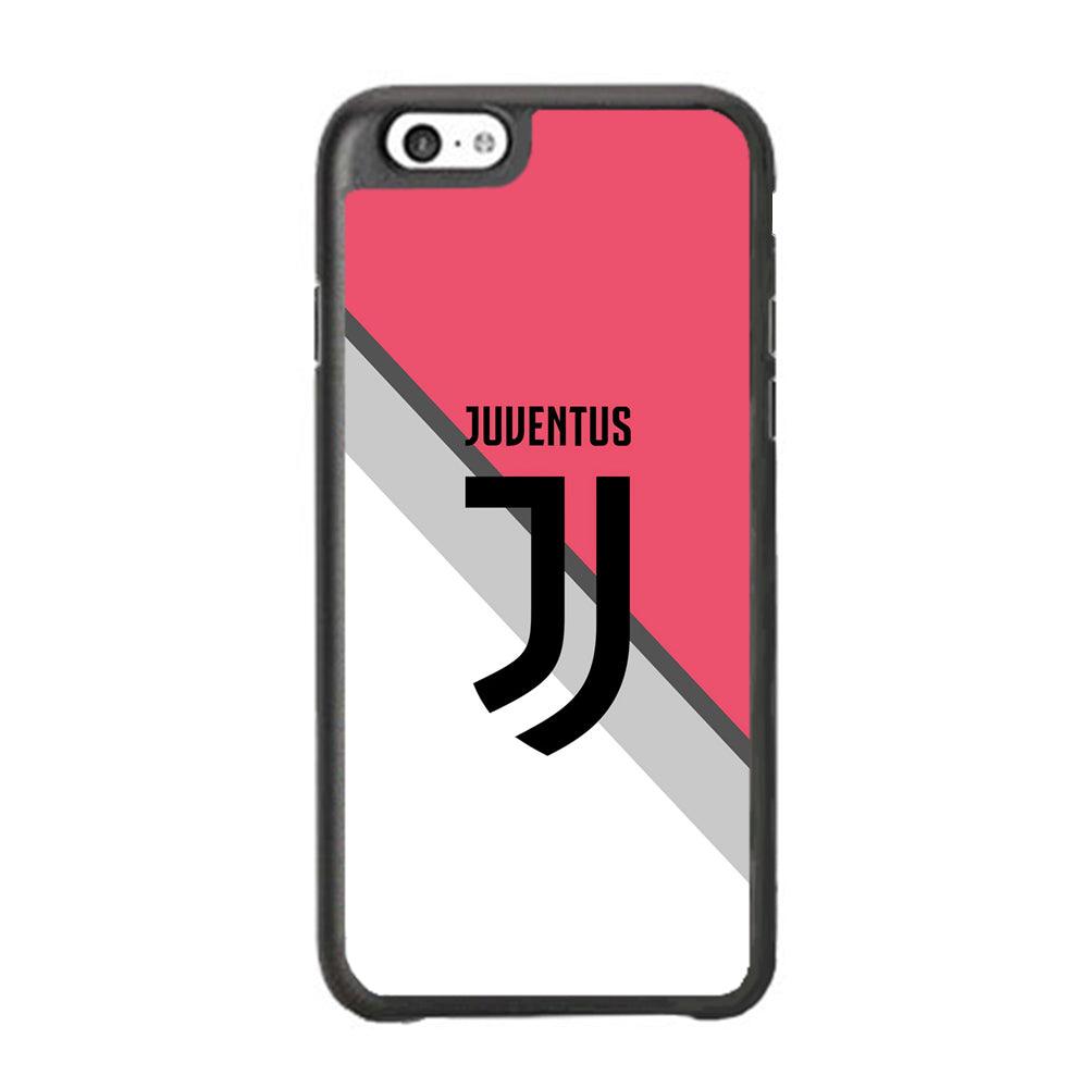 Juventus Pink Jersey iPhone 6 Plus | 6s Plus Case-Rubber Black (2D Case)-Oxvistore