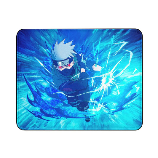 Kakashi Hatake Chidori Art Mouse Pads | Custom Mouse Pad with Non-Slip Rubber Base