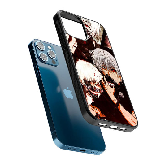 Kaneki Tokyo Ghoul Aesthetic 2D Rubber Phone Case-Oxvistore