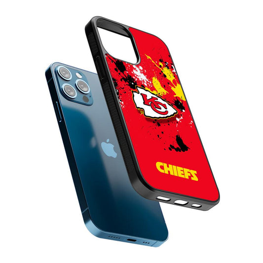 Kansas City Chiefs Logo 2D Rubber Phone Case-Oxvistore