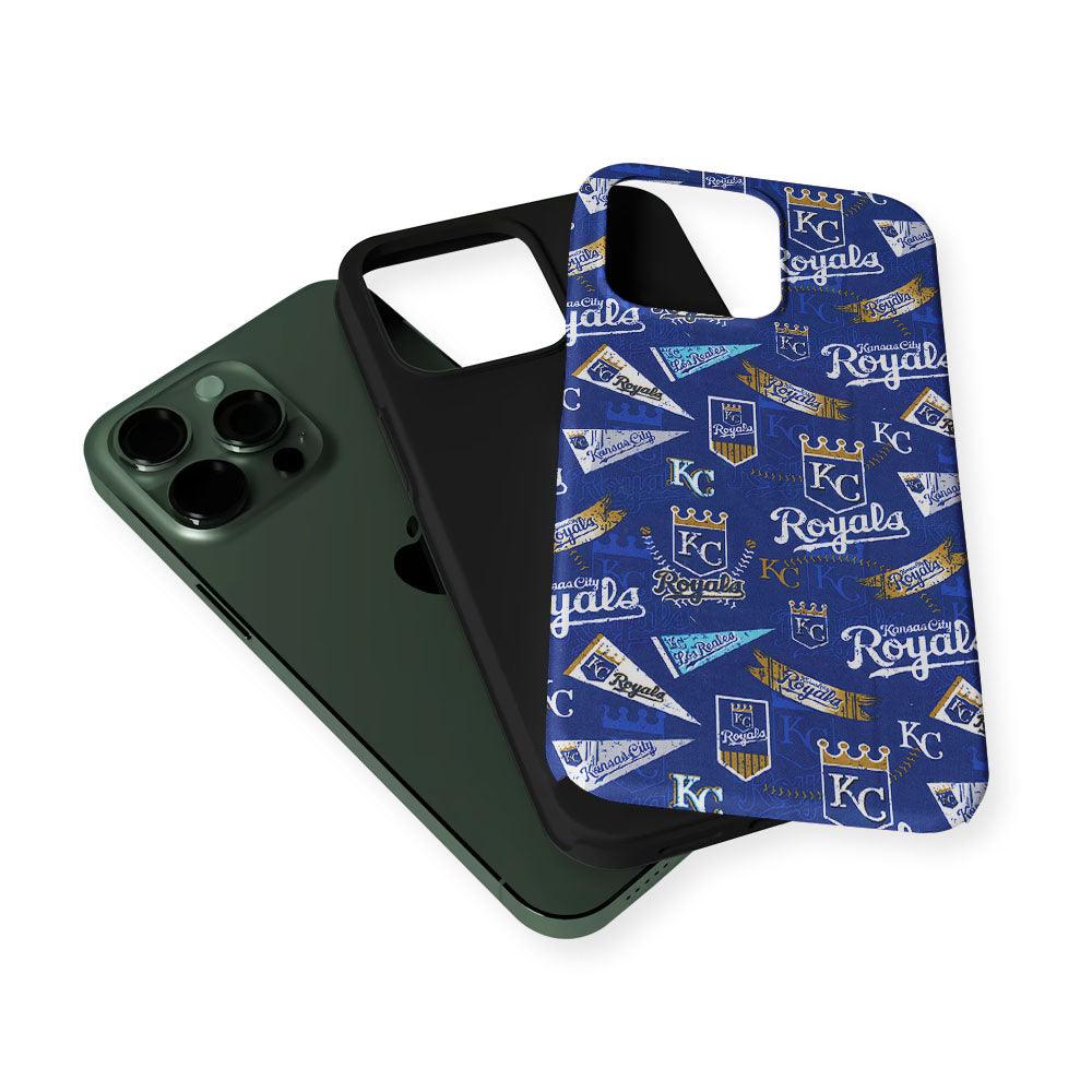 Kansas City Royals Retro 2 in 1 Tough Phone Case-Oxvistore