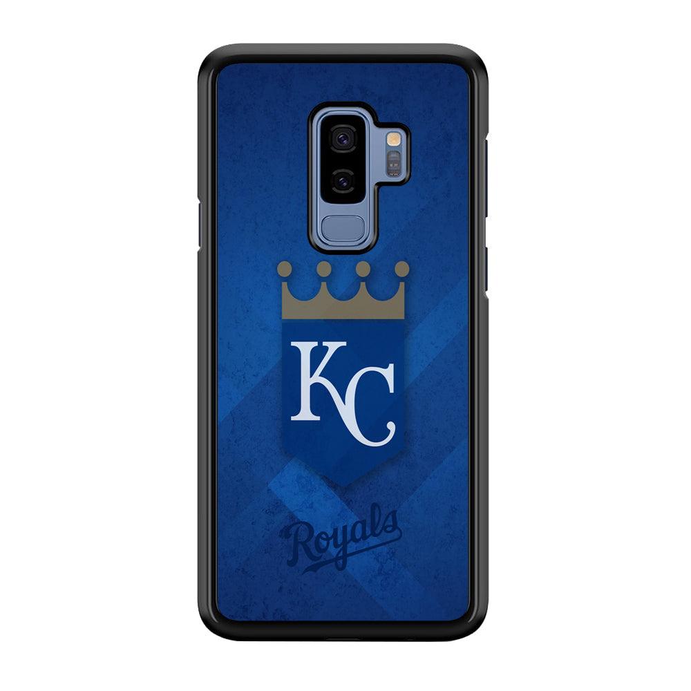 Kansas City Royals The Golden Crown Samsung Galaxy S9 Plus Case-Rubber Black (2D Case)-Oxvistore
