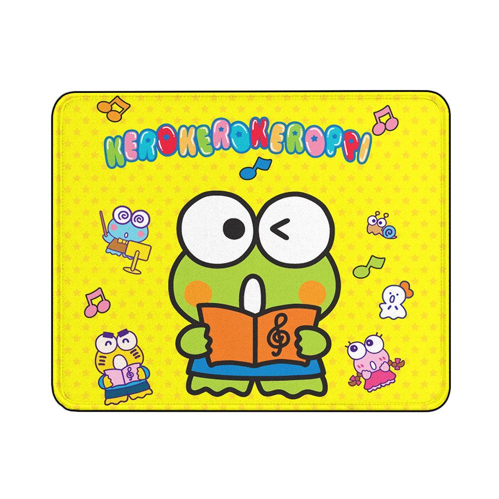 Kerokerokeroppi Yellow Star Mouse Pads | Custom Mouse Pad with Non-Slip Rubber Base