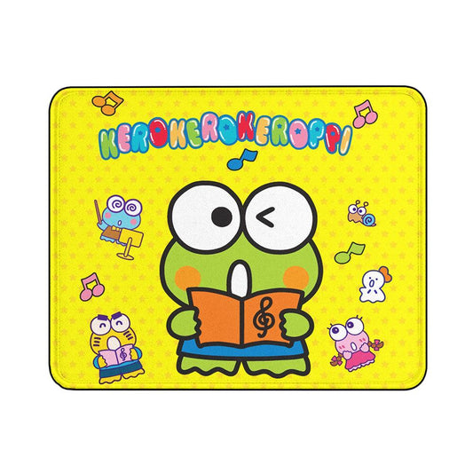 Kerokerokeroppi Yellow Star Mouse Pads | Custom Mouse Pad with Non-Slip Rubber Base