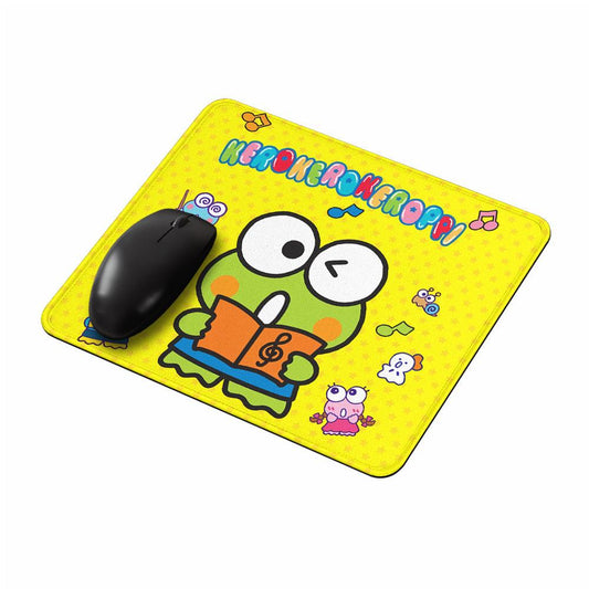 Kerokerokeroppi Yellow Star Mouse Pads-Oxvistore