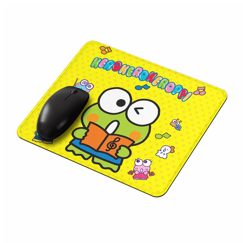 Kerokerokeroppi Yellow Star Mouse Pads-Oxvistore