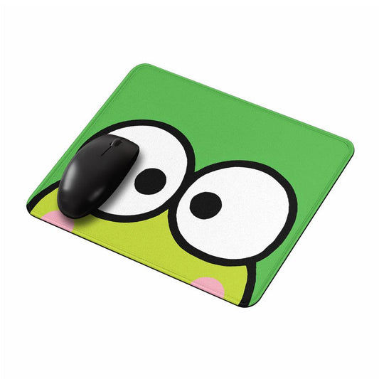 Keroppi Face Keep It Green Mouse Pads-Oxvistore