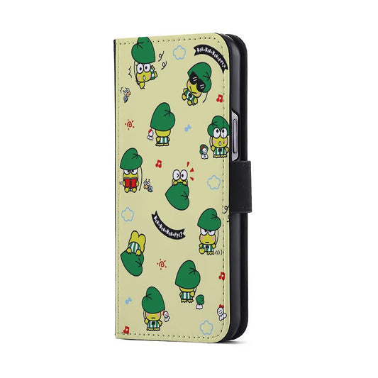 Keroppi Frog Activity Cartoon Flip Wallet Phone Case-Oxvistore