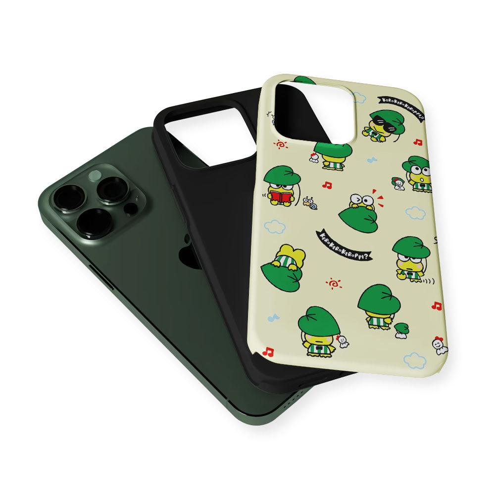 Keroppi Frog Activity Cartoon 2 in 1 Tough Phone Case-Oxvistore