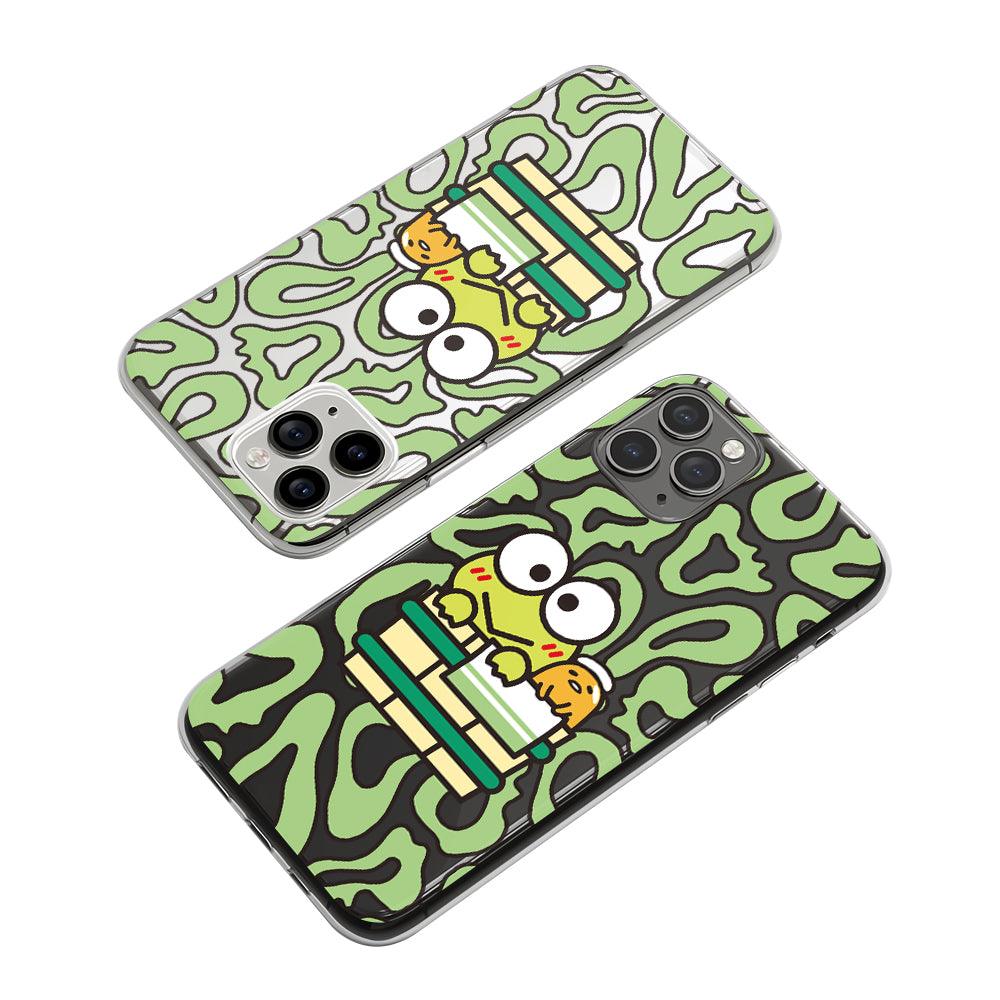 Keroppi Take a Bath Clear Soft Case-Oxvistore