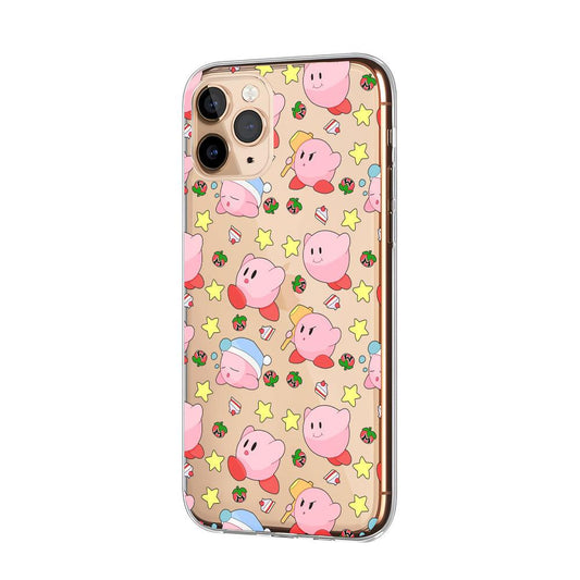 Kirby Enjoying Daily Activities Clear Soft Case-Oxvistore