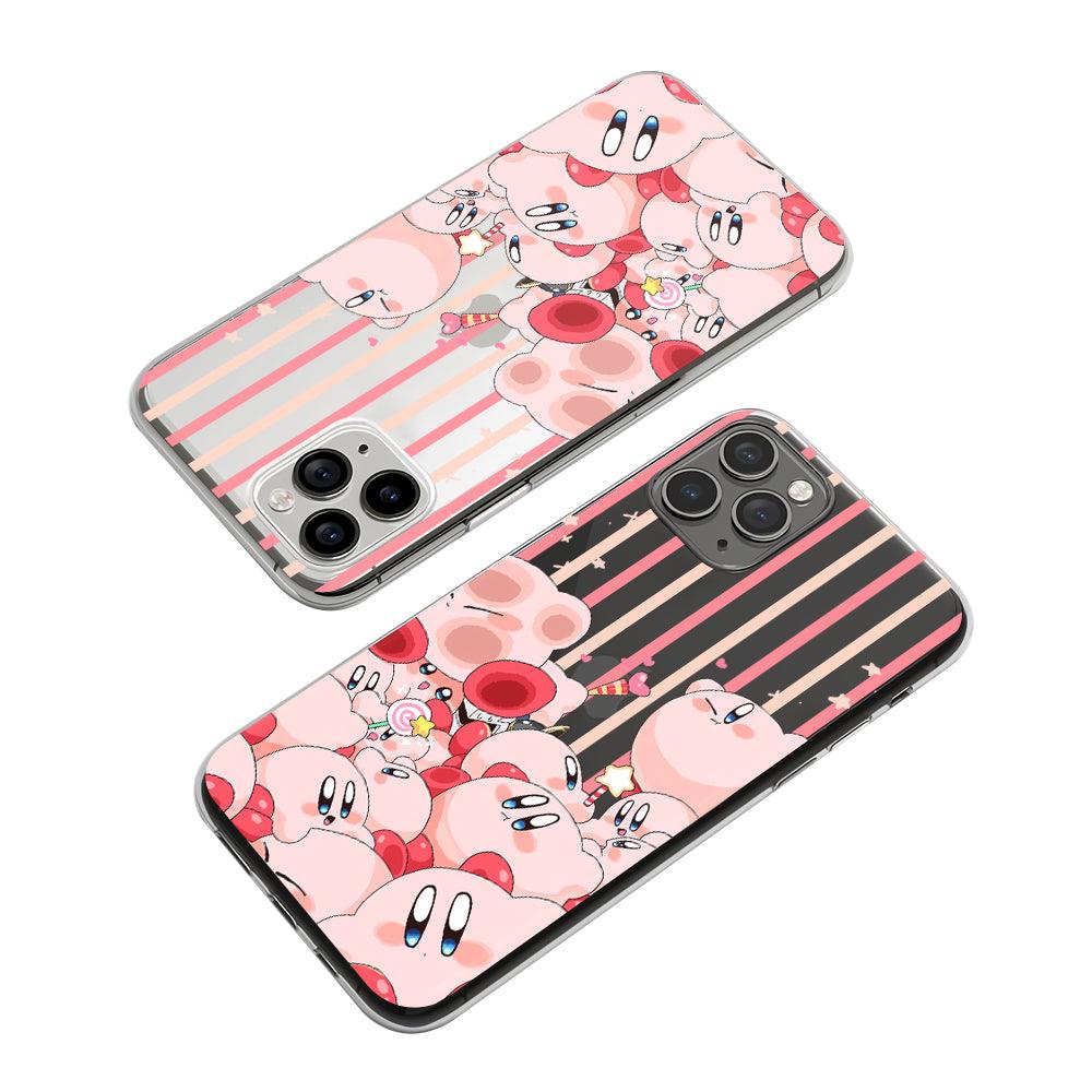 Kirby Heaped in Joy Clear Soft Case-Oxvistore