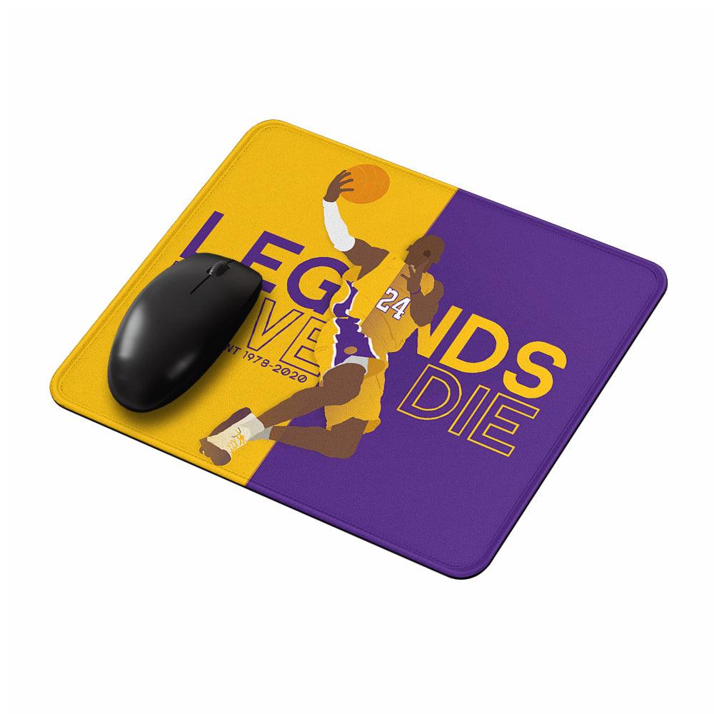 Kobe Bryant Legends Never Die Mouse Pads-Oxvistore