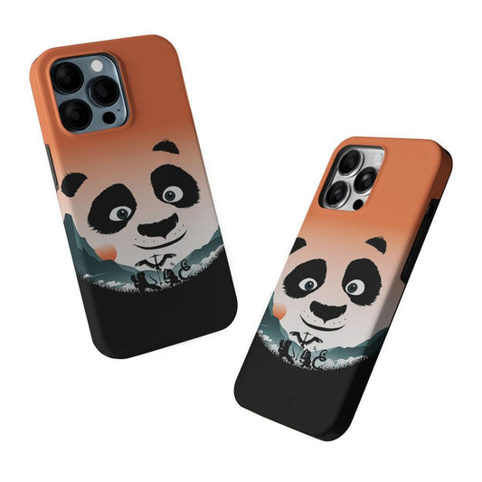 Kung Fu Panda Exercise 2 in 1 Tough Phone Case-Oxvistore
