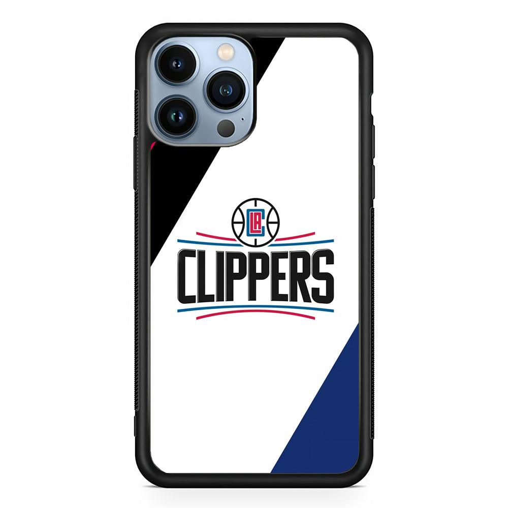 LA Clippers Logo 2D Rubber Phone Case-Black-Oxvistore