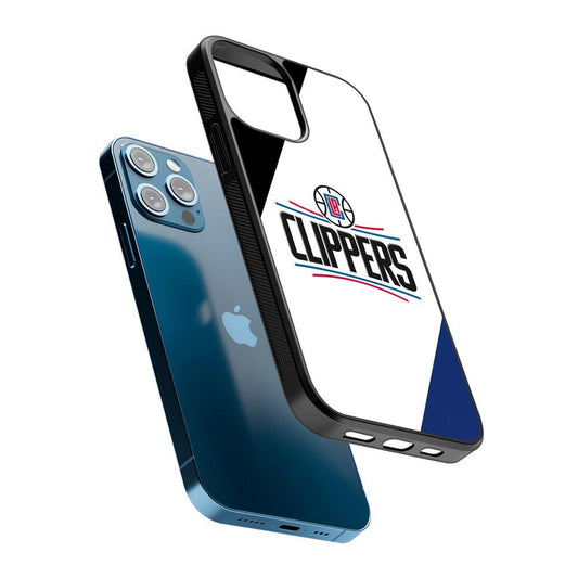 LA Clippers Logo 2D Rubber Phone Case-Oxvistore