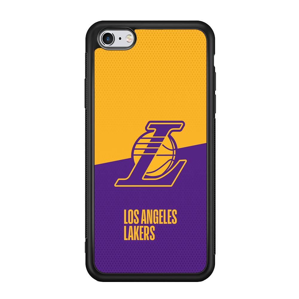 LA Lakers Handheld The Victory iPhone 6 Plus | 6s Plus Case-Rubber Black (2D Case)-Oxvistore