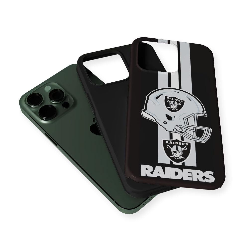 Las Vegas Raiders Helmet 2 in 1 Tough Phone Case-Oxvistore