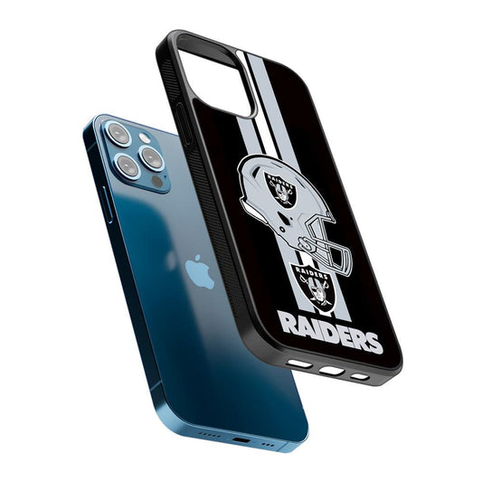 Las Vegas Raiders Helmet 2D Rubber Phone Case-Oxvistore