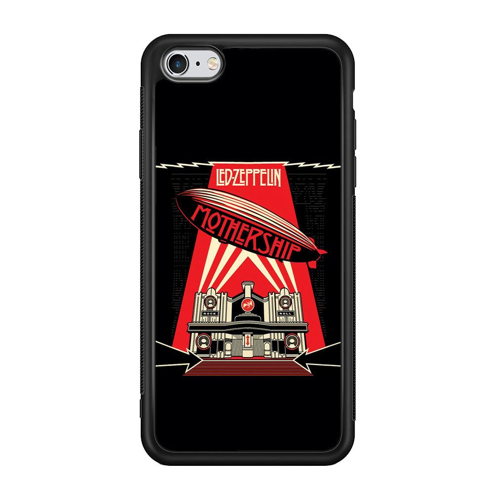 Led Zeppelin The Mothership iPhone 6 Plus | 6s Plus Case-Rubber Black (2D Case)-Oxvistore