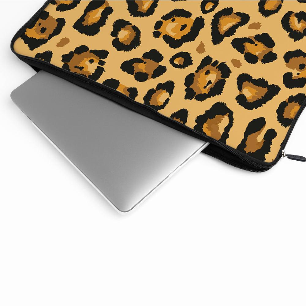 Leopard Skin Wild Animal Laptop Sleeve Protective Cover-Oxvistore