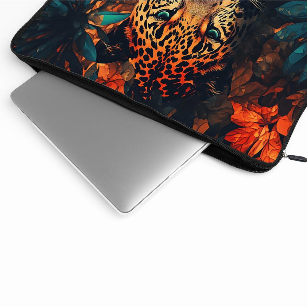 Leopard in The Jungle Laptop Sleeve Protective Cover-Oxvistore