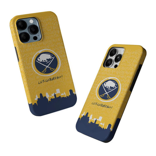 Lets Go Buffalo Sabres 2 in 1 Tough Phone Case-Oxvistore