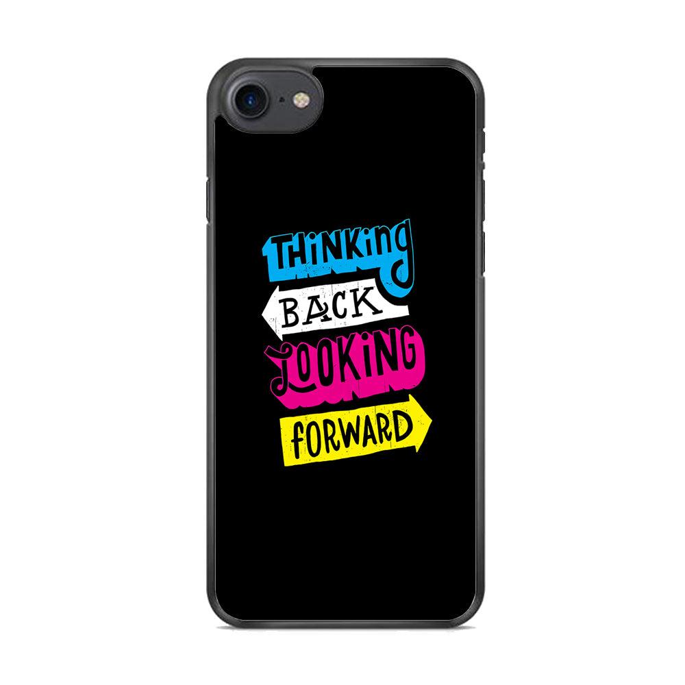 Life Impulse -Thinking Forward- iPhone 7 Case-Rubber Black (2D Case)-Oxvistore
