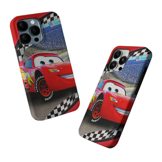 Lightning McQueen Pinata 2 in 1 Tough Phone Case-Oxvistore