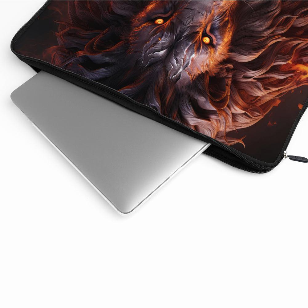 Lion Animal Art Laptop Sleeve Protective Cover-Oxvistore
