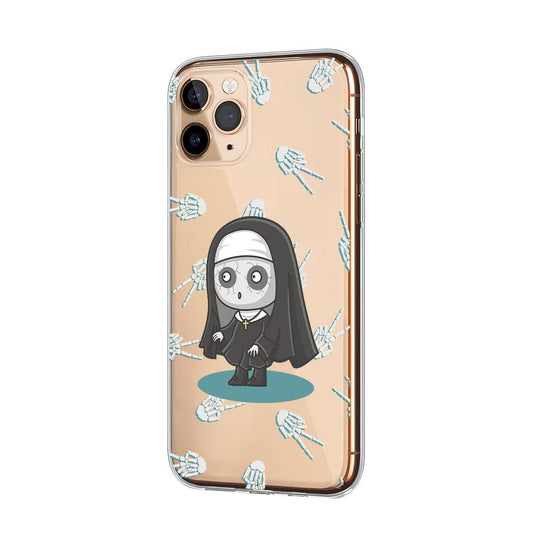 Little Valak Bring Peace Clear Soft Case-Oxvistore