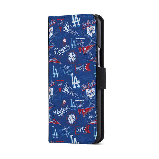 Los Angeles Dodgers Retro Flip Wallet Phone Case-Oxvistore
