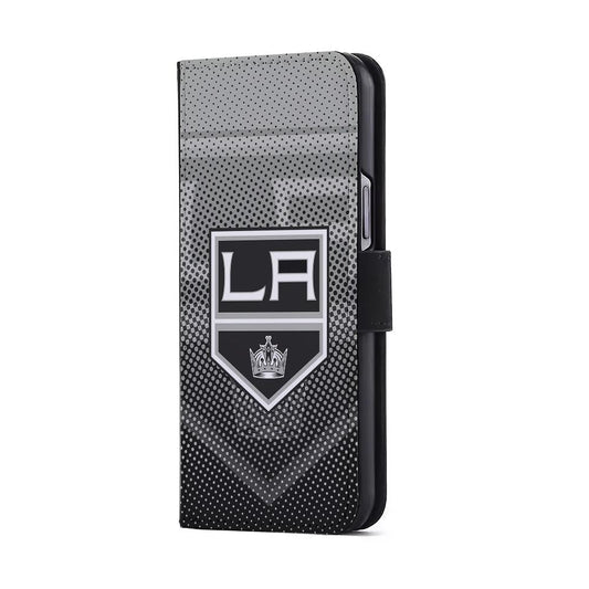 Los Angeles Kings Dot Flip Wallet Phone Case-Oxvistore