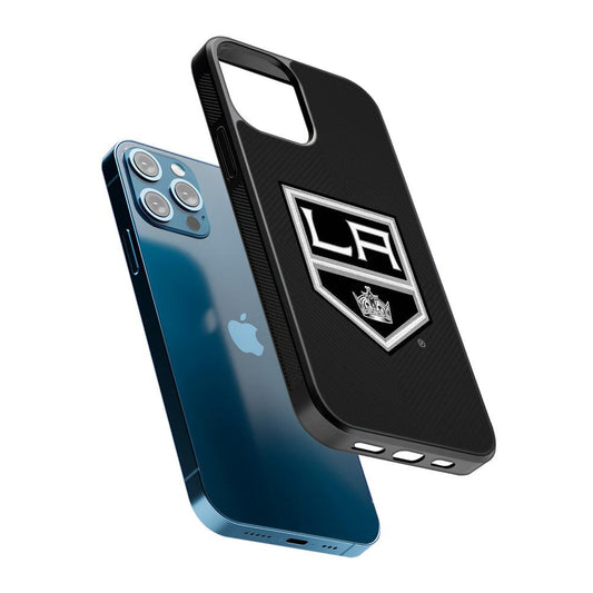 Los Angeles Kings Logo 2D Rubber Phone Case-Oxvistore