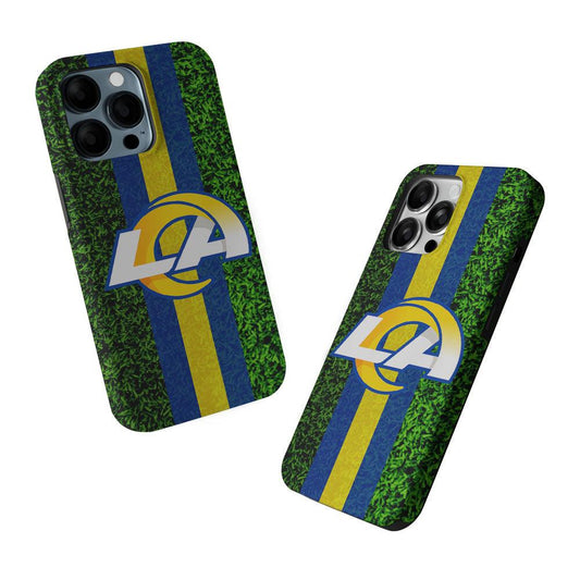 Los Angeles Rams Grassy 2 in 1 Tough Phone Case-Oxvistore