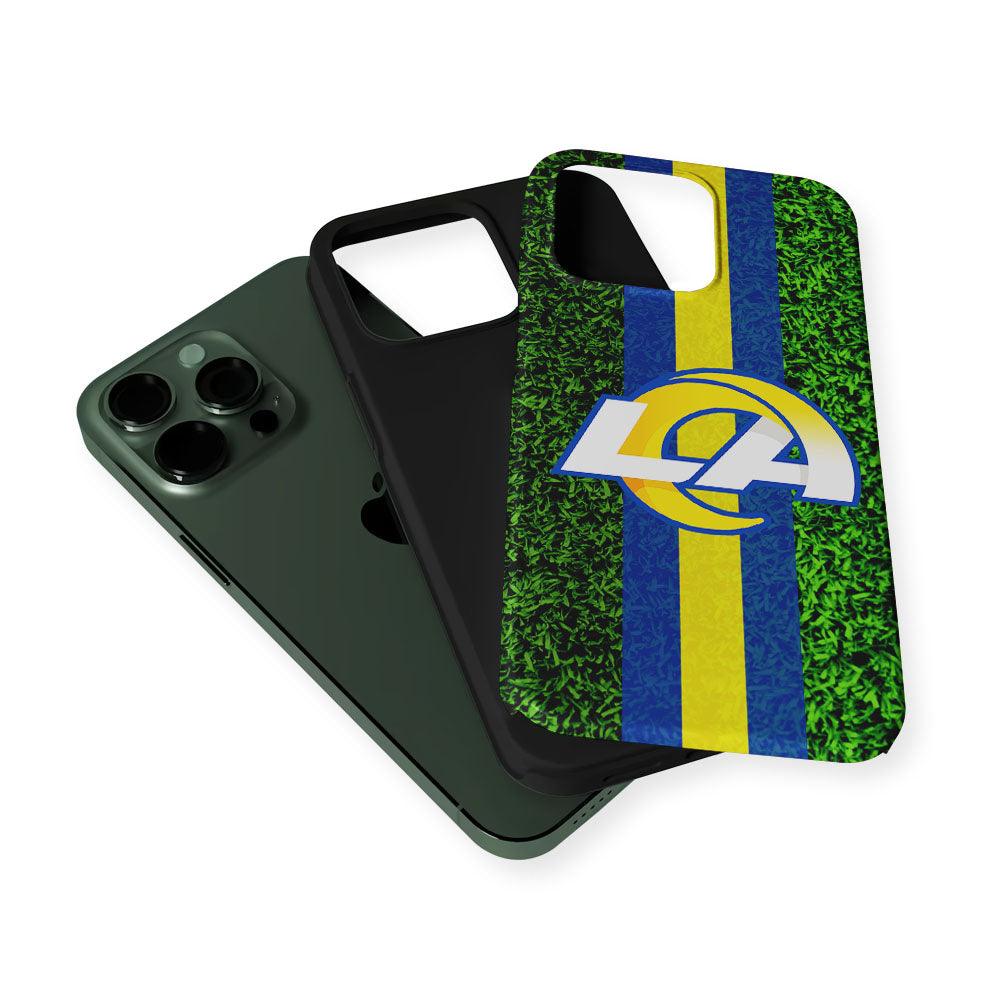 Los Angeles Rams Grassy 2 in 1 Tough Phone Case-Oxvistore