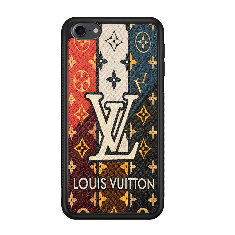 Louis Vuitton Aesthetic Luxury iPod Touch 6 Case-Rubber Black (2D Case)-Oxvistore