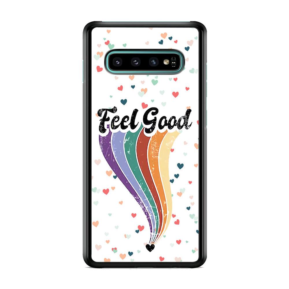 Love Feel Good Samsung Galaxy S10 Case-3D Case-Oxvistore